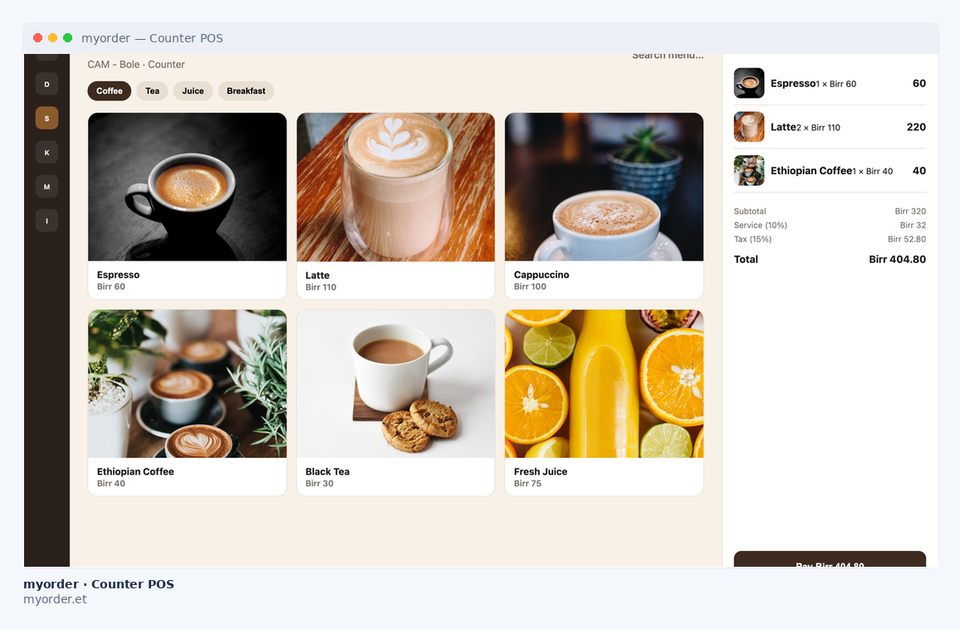 myorder counter POS